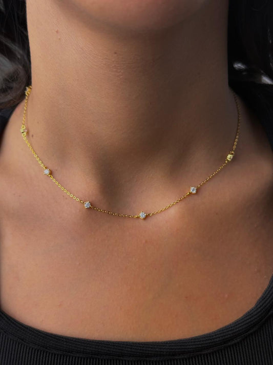 Luminous Moissanite Necklace