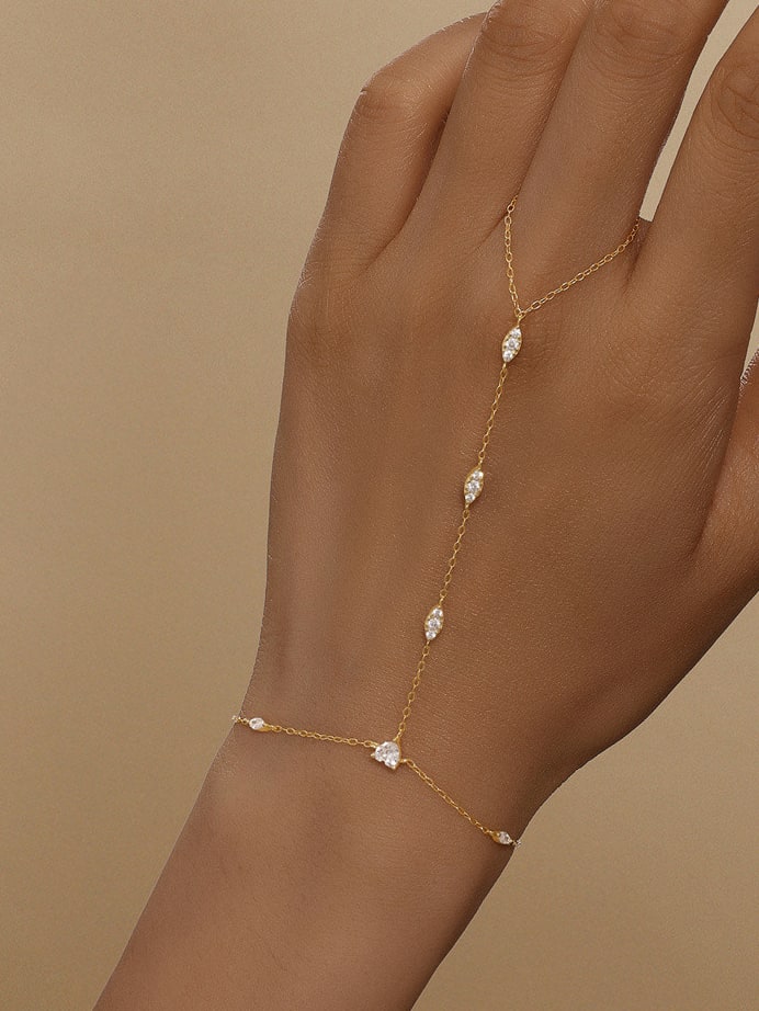 Crystal Hand Chain