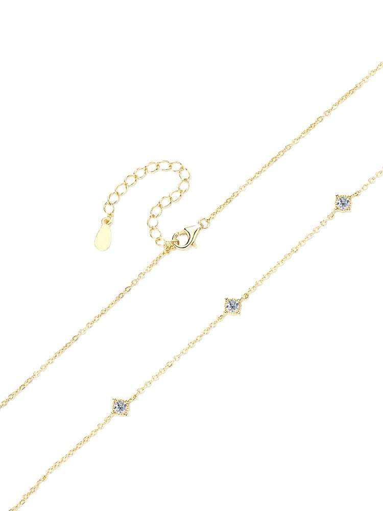 Luminous Moissanite Necklace