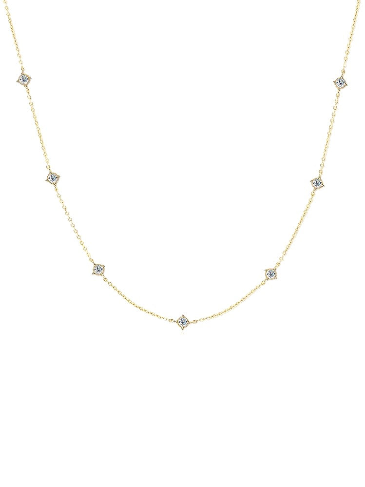Luminous Moissanite Necklace