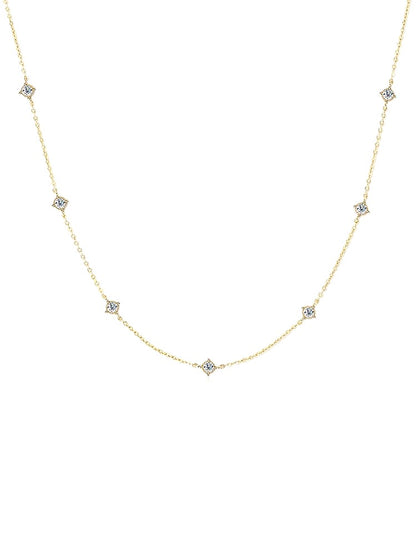 Luminous Moissanite Necklace
