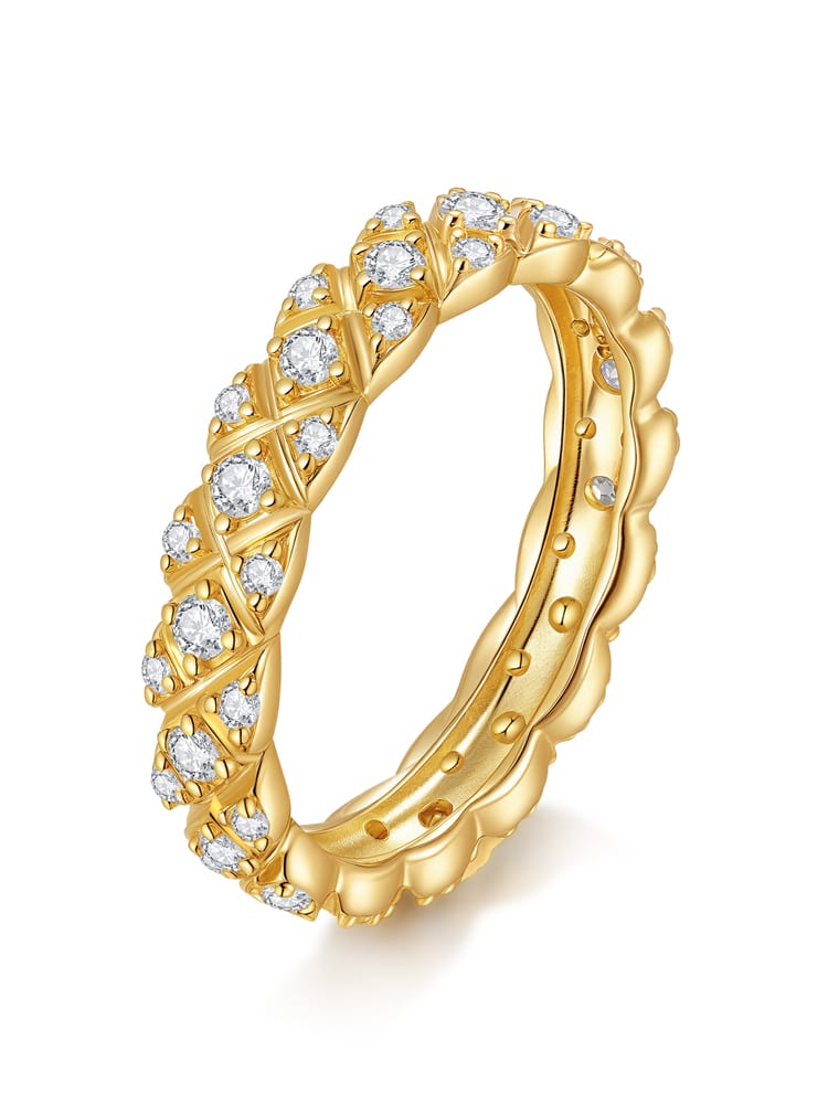 Golden Lattice Ring