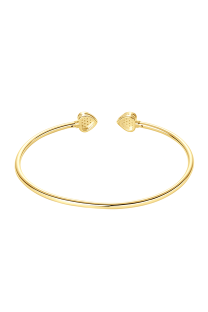 Eternal Heart Moissanite Bangle